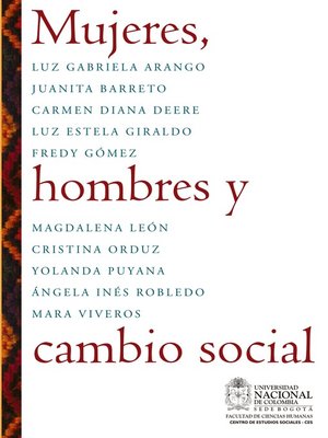cover image of Mujeres, hombres y cambio social
